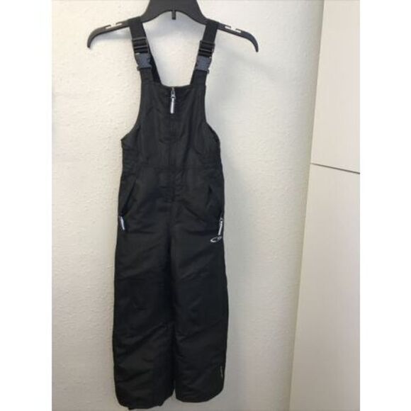 Champion C9 Kids Childrens Size XS 4 5 Bibs Snowpants Snow Pants Black Gray - Picture 3 of 11